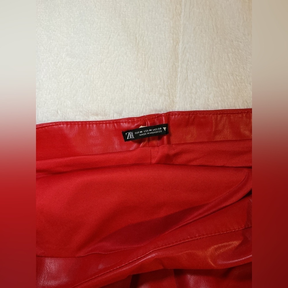 Zara Women's Red Strapless Dress - Picture 6 of 12